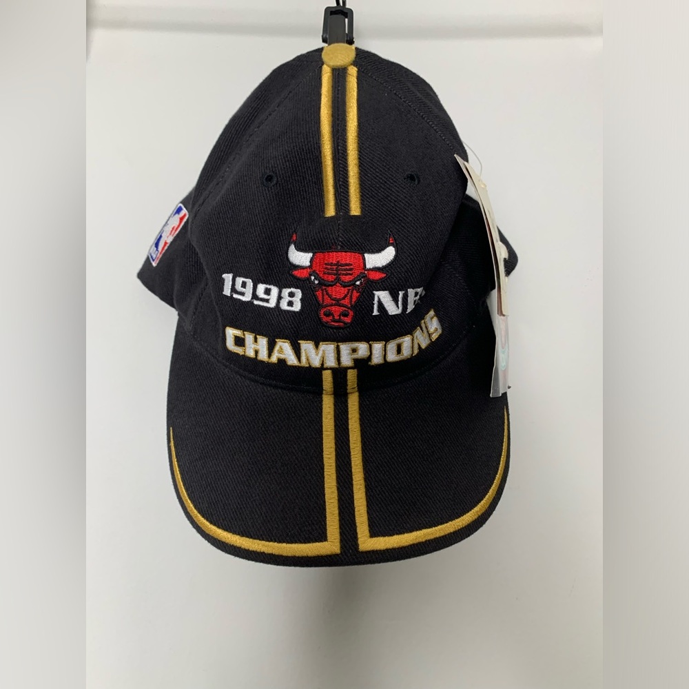 NWT Vintage 1998 Chicago Bulls NBA Champion Sports Specialties Brand Cotton Hat